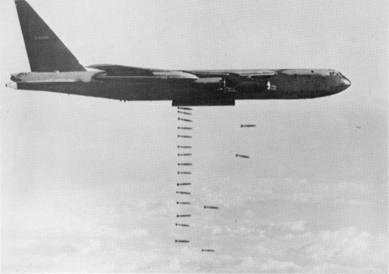 B52 bombers in the Vietnam War