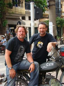 Digby and Charley Boorman in Hanoi