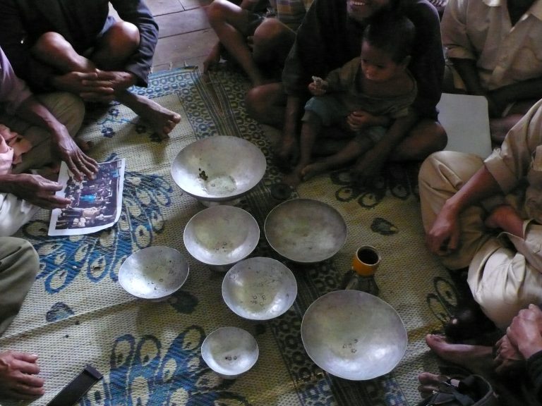tableware in Laos made from unexploded ordnance