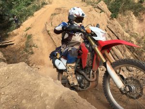 the Ho Chi Minh Trail can be an uphill struggle at times