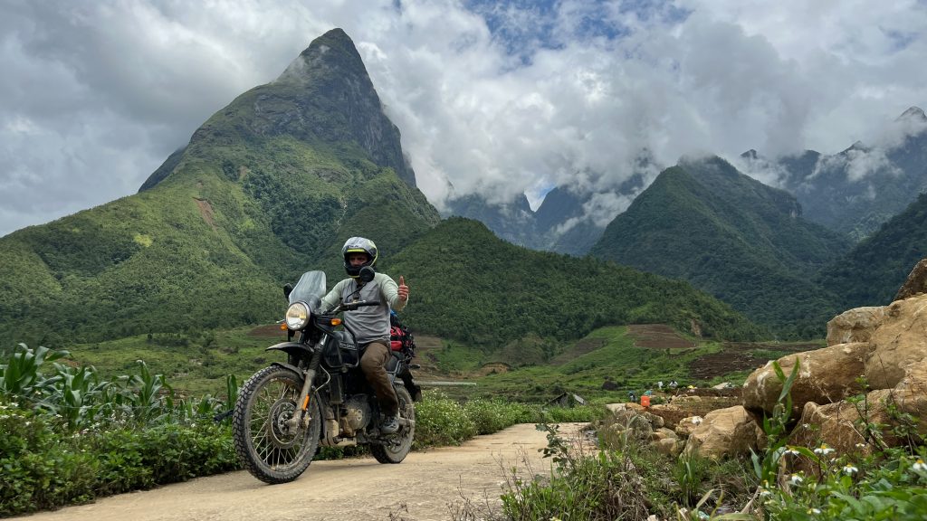 Sapa on a motorcycle is amazing