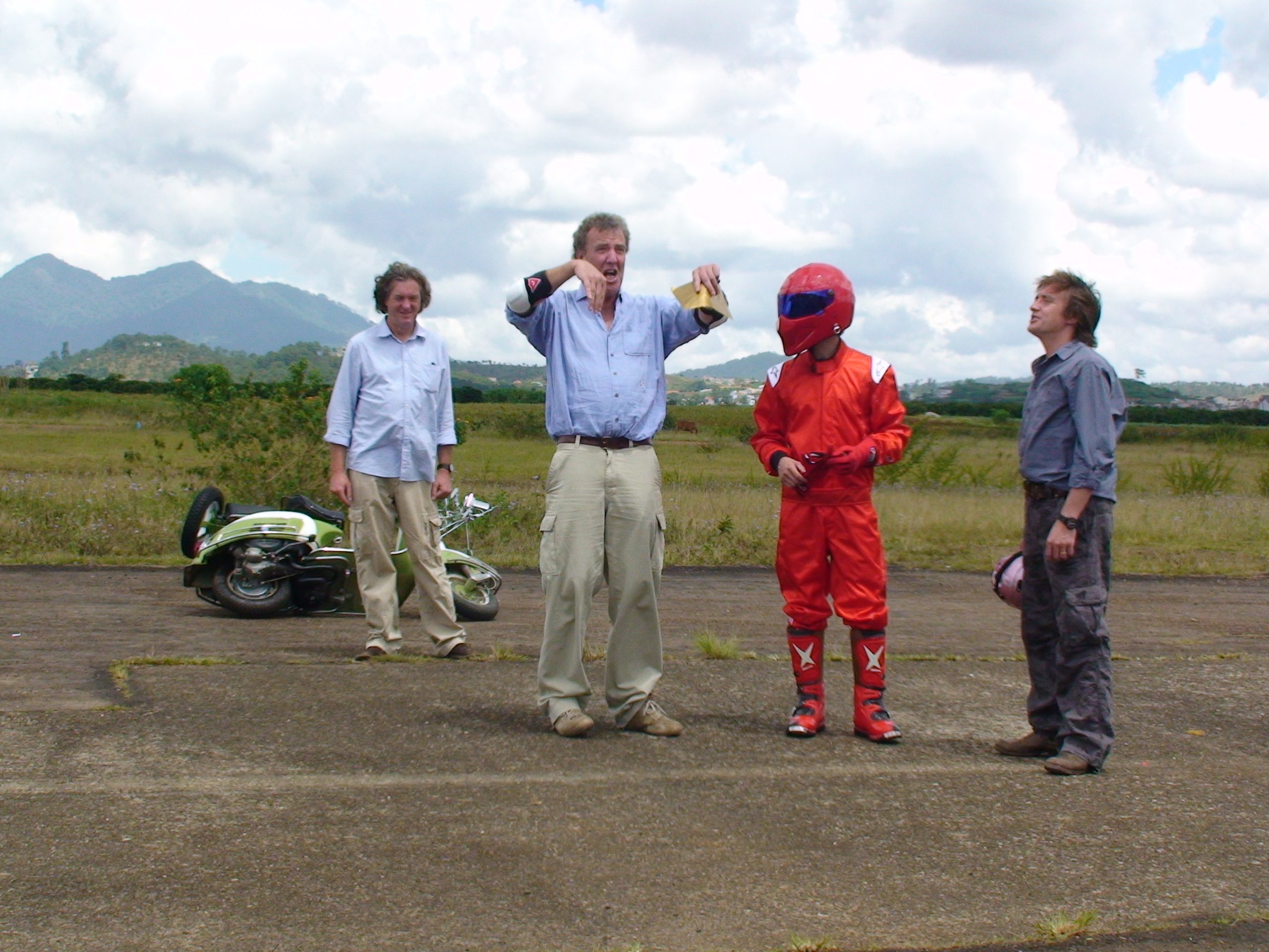 the Top Gear crew in Vietnam
