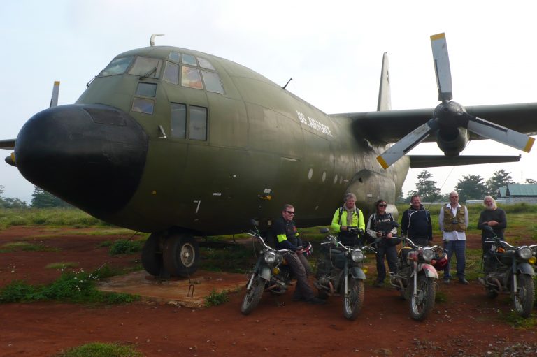 Explore Indochina riders and a massive US Bomber in Vietnam