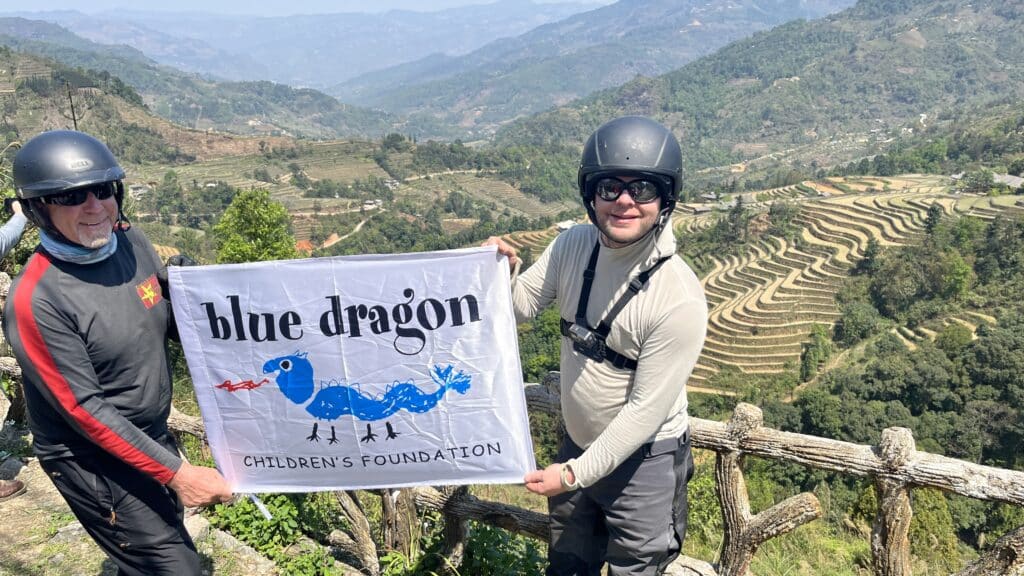 Explore Indochina organised the motorbike tour Rally Indochina in Vietnam to support the Blue Dragon Children's Foundation