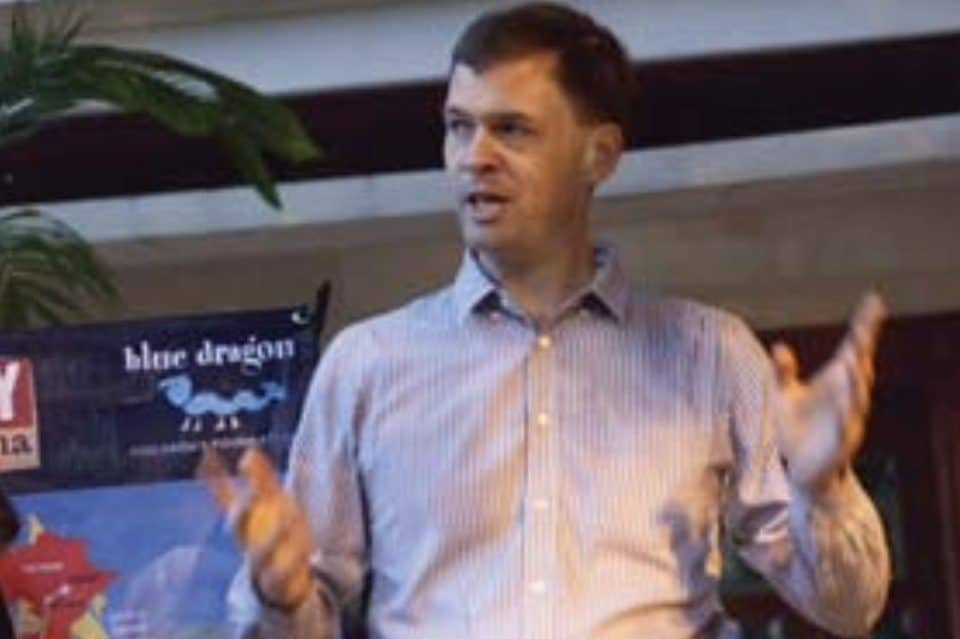 Michael Brosowski, the founder of the Blue Dragon Children's Foundation