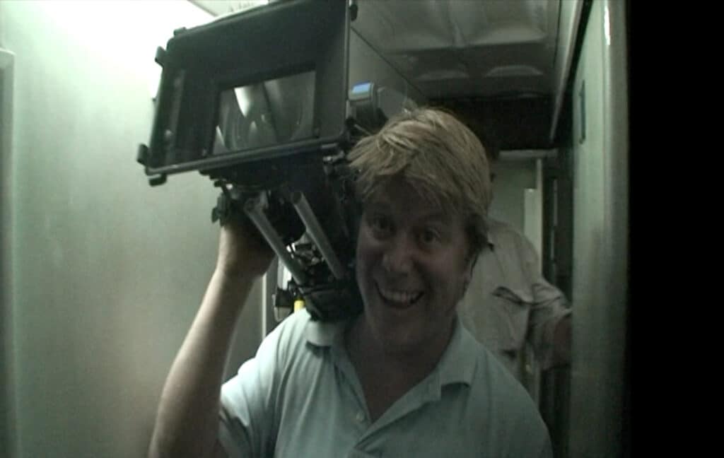 Party time on the train during the Top Gear Vietnam Special