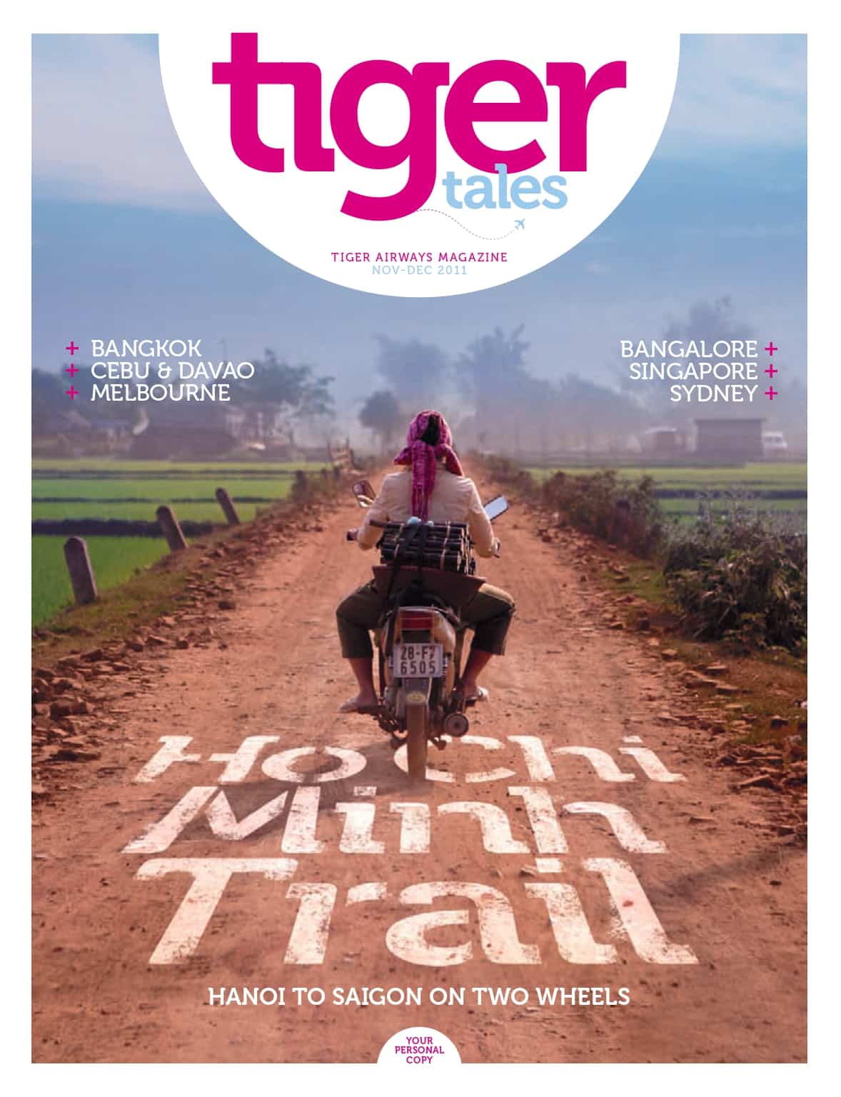 Explore Indochina was written up in Dragon Airlines inflight magazine called Tiger Trails